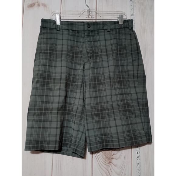 Nike Golf Shorts Mens 33 Plaid Tour Performance‎ Dri-FIT Lightweight Athletic - Picture 1 of 6
